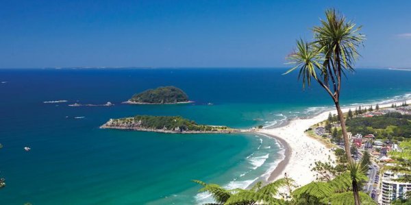 views from mount maunganui