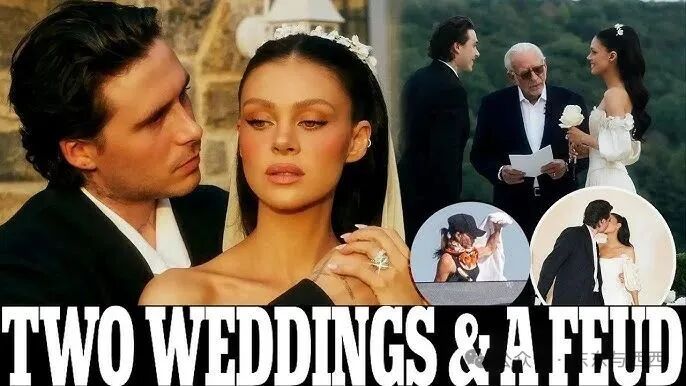 Brooklyn Beckham and Nicola Peltz's wedding vow renewal sparks new pain for  David | Keep Up - YouTube