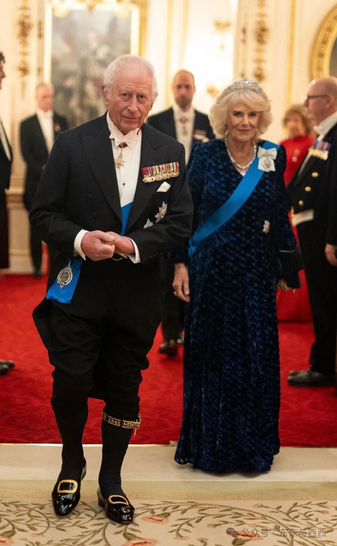 Queen Camilla's Aquamarine Tiara Debut at the Diplomatic Reception