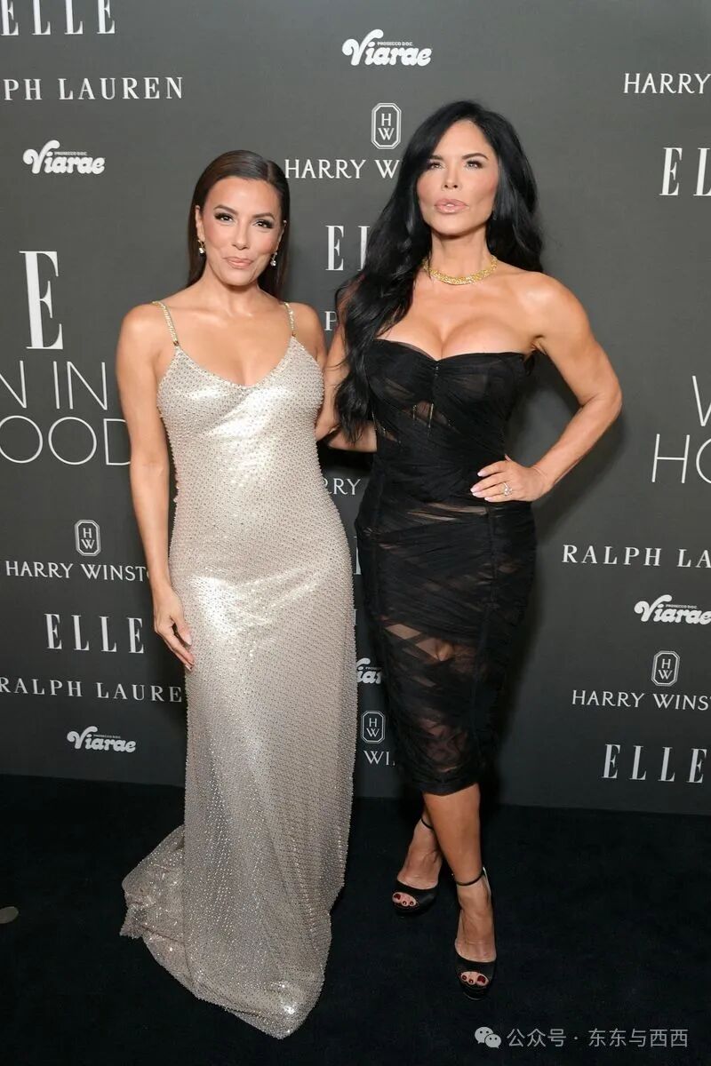 Eva Longoria and Lauren Sánchez in Los Angeles