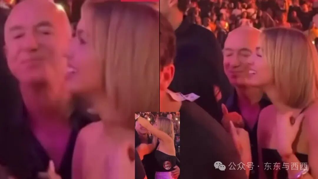 Jeff Bezos Wrapping His Arm Around Lauren Sanchez Friend Goes Viral As Fans Question Relationship - YouTube