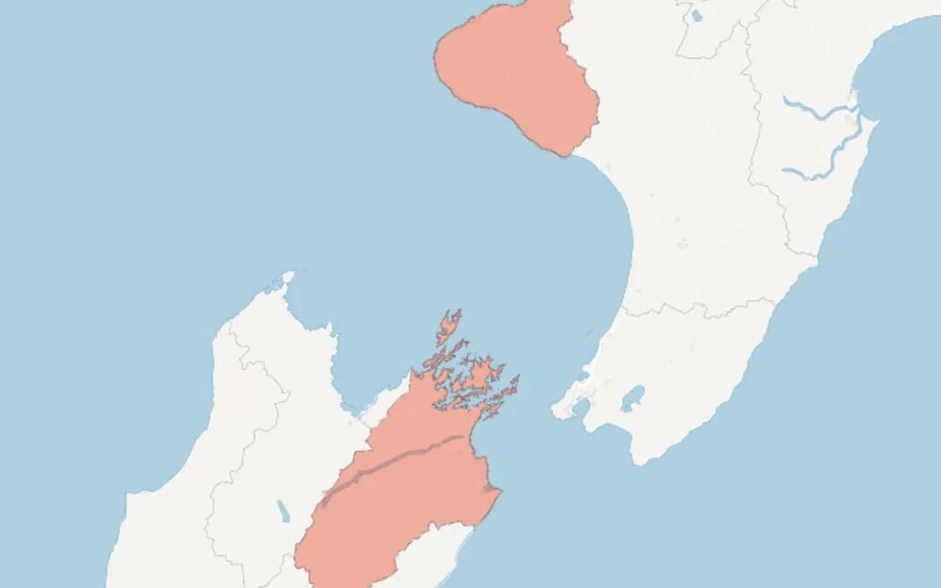 新西兰互联网中断地图