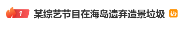 知名综艺被曝在海滩遗留大量造景垃圾近三年!有博主一天就捡了130斤塑料瓶和废铁……