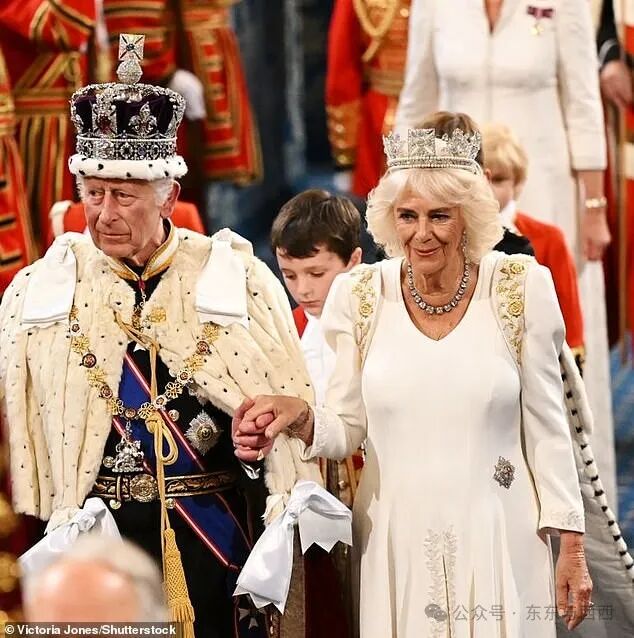 The King and Queen recently returned from their two-day royal visit to Jersey, pictured: King Charles III and Queen Camilla in the Royal Gallery during the State Opening of Parliament
