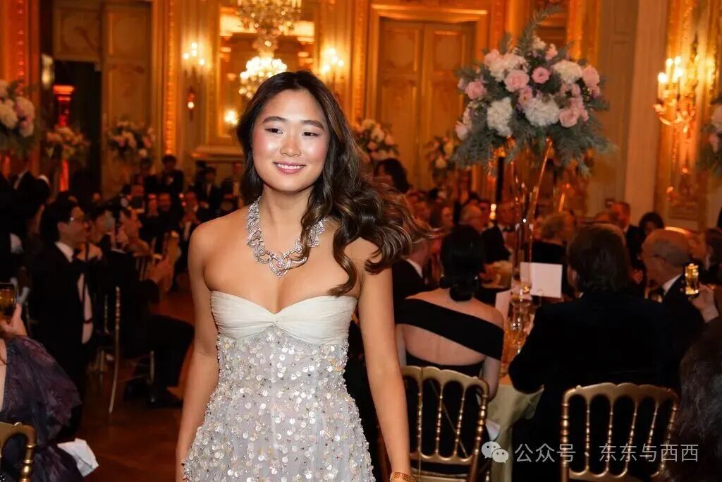 Image may contain Clothing Dress Formal Wear Evening Dress Fashion Gown Wedding Wedding Gown Chandelier and Lamp