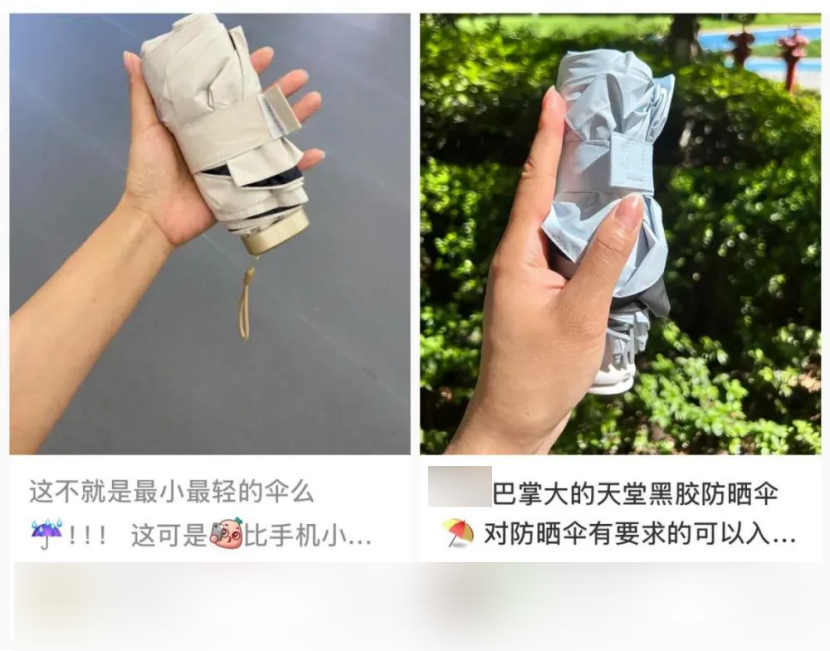 刘亦菲为啥要打这么一把伞?
