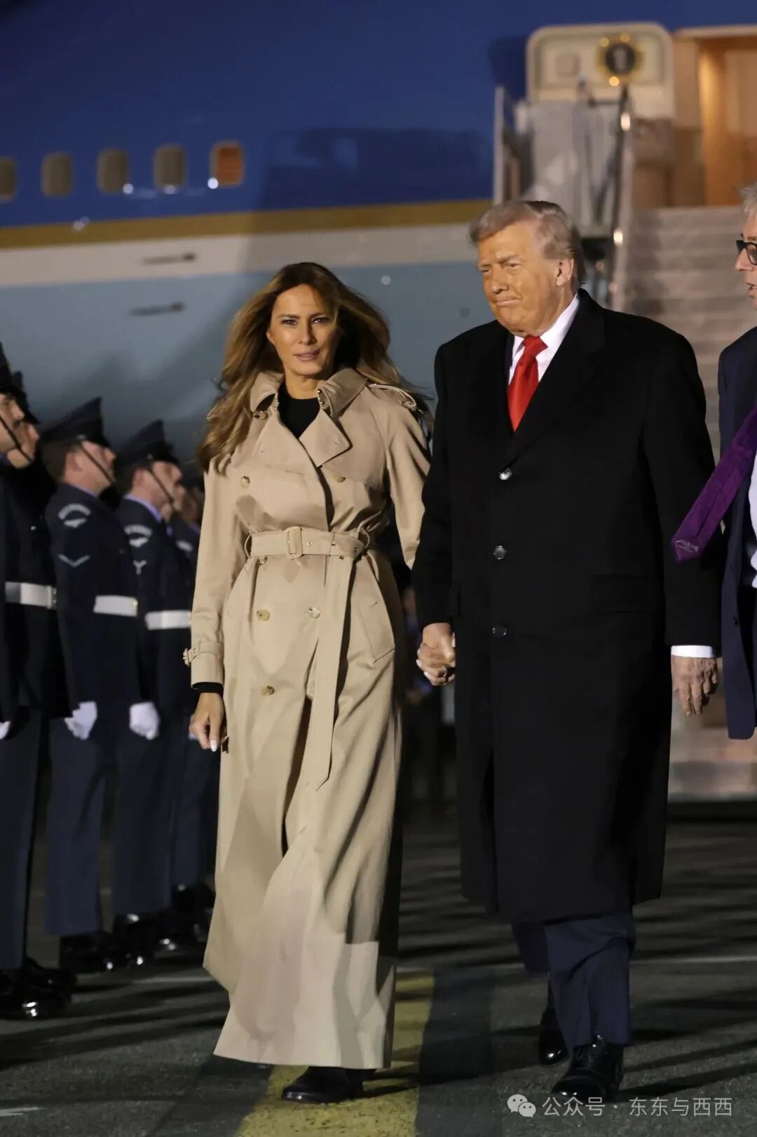 Melania Trump takes a leaf out of the Princess of Wales's style playbook by backing British design for the start of her State Visit | Tatler