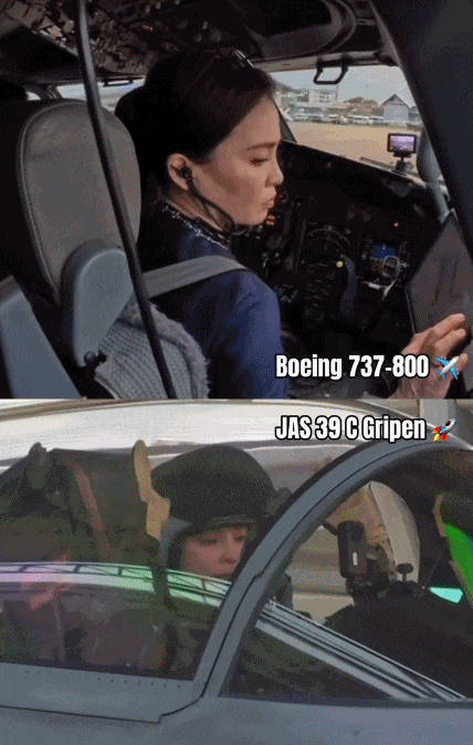 苏娘娘一个人开战斗机上天,48岁身体素质惊人,贵妃扮嫩却被嘲落魄了……