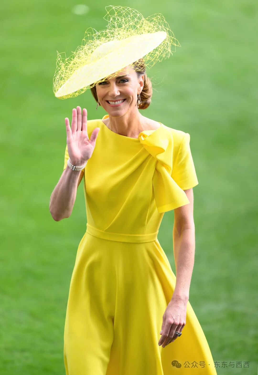 ASCOT, ENGLAND - JUNE 17: Catherine, Princess of Wales attends day two of Royal Ascot 2026 at Ascot Racecourse on June 17, 2026 in Ascot, England. (Photo by Karwai Tang/WireImage)