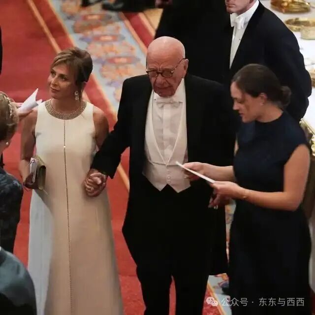 See Rupert Murdoch and Elena Zhukova Attend State Banquet at Windsor Castle