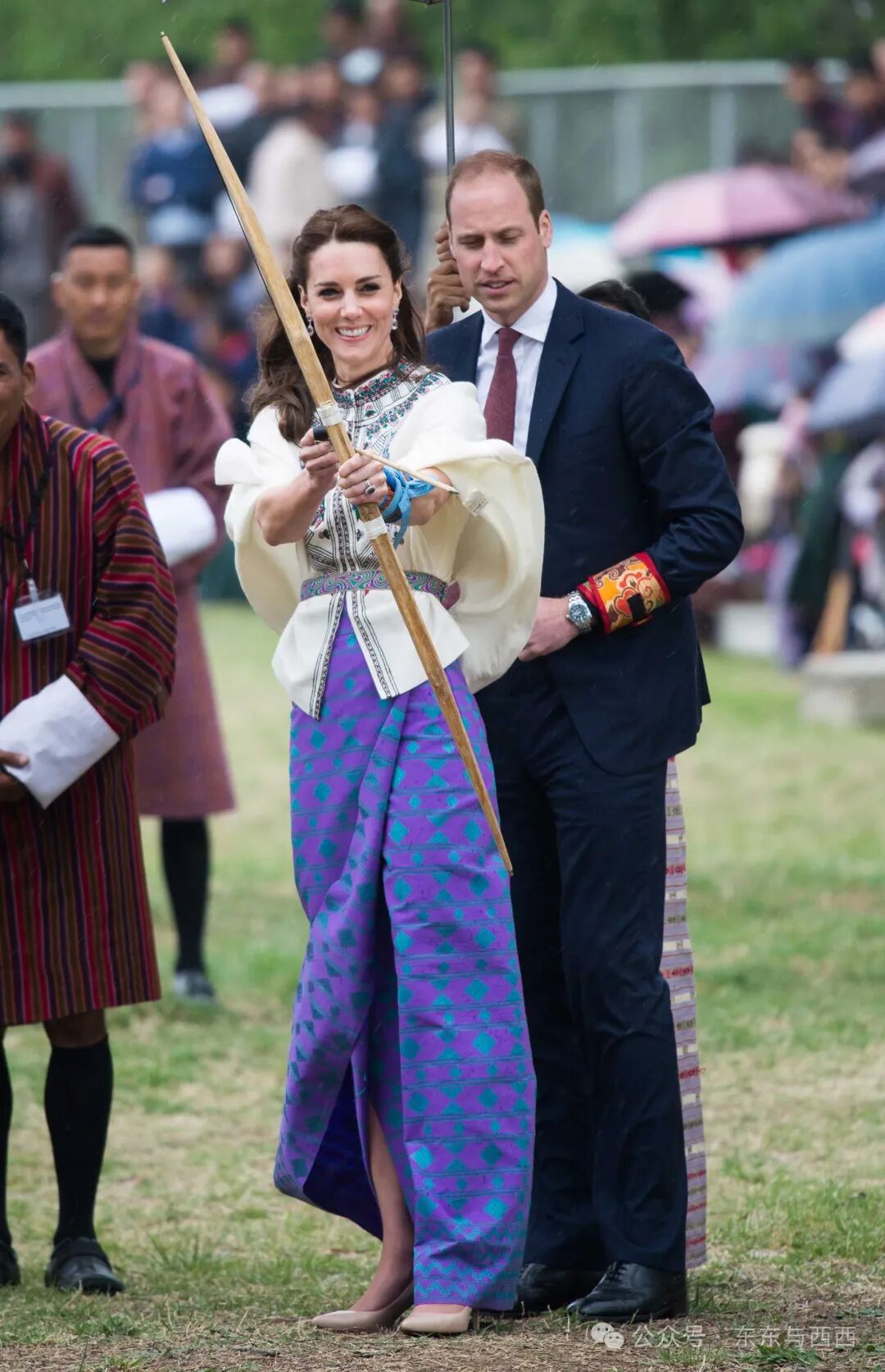Kate Middleton and Prince WIlliam Meet the King and Queen of Bhutan - royal tour of India, Asia