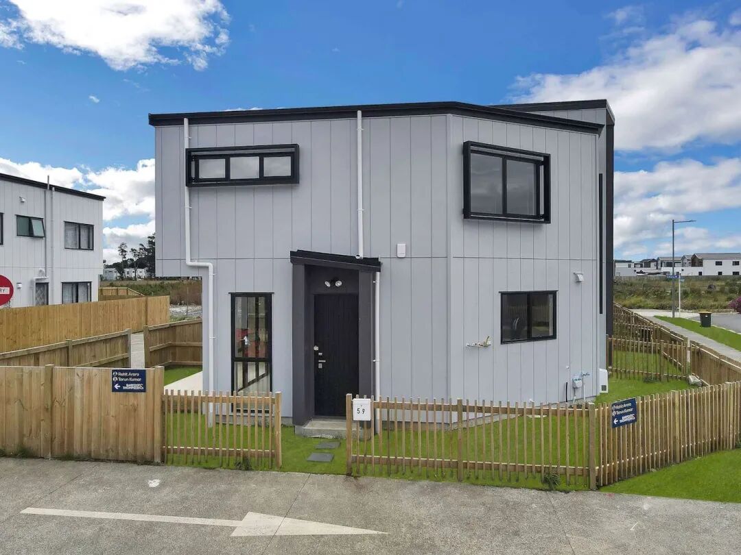 Hills traders made an estimated $195,217 capital gain selling this newbuild at 59 Minhas Road in Papakura. Photo / Supplied