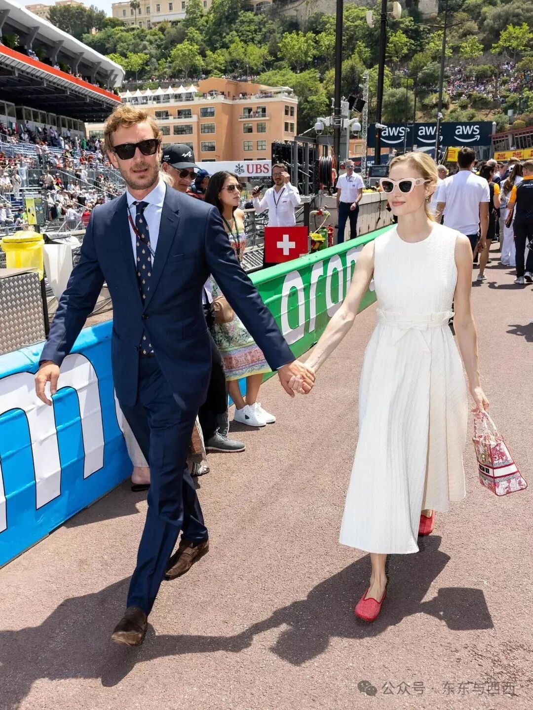 Beatrice Borromeo Attends F1 Grand Prix 2023