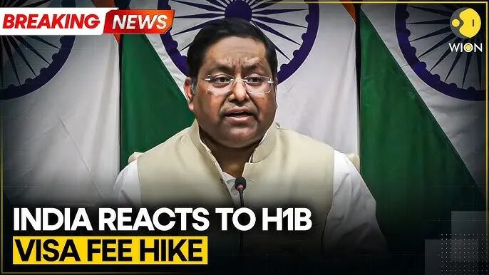 BREAKING | India On H1B Visa Fee Hike: Full Implications Being Studied, Move Could Impact Families