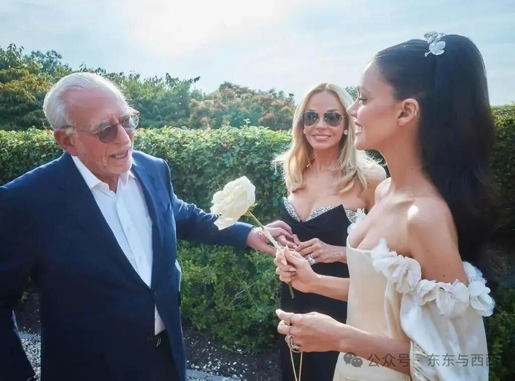 Nicola Peltz, Brooklyn Beckham, Claudia Peltz and Nelson Peltz via Instagram Monday