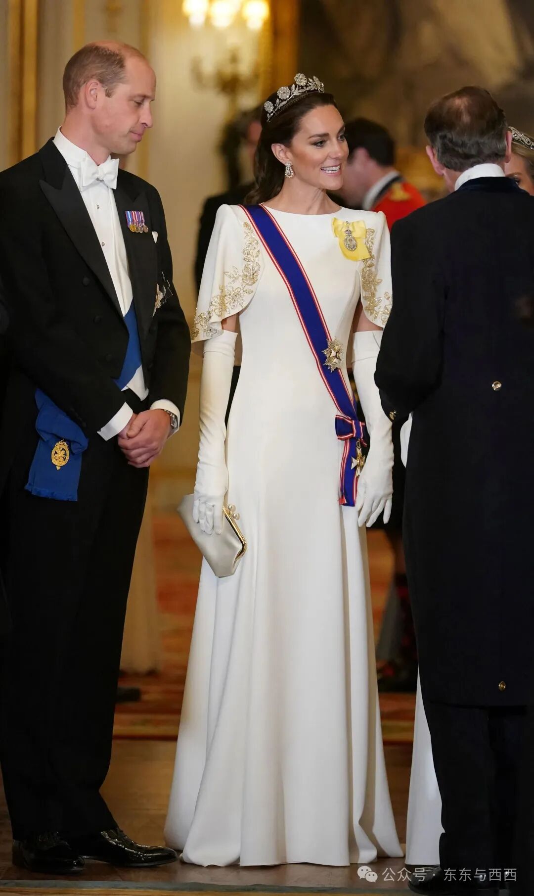 Kate Middleton Wears a Spectacular “Forgotten” Diamond Flower Tiara to a  Buckingham Palace State Banquet | Vogue