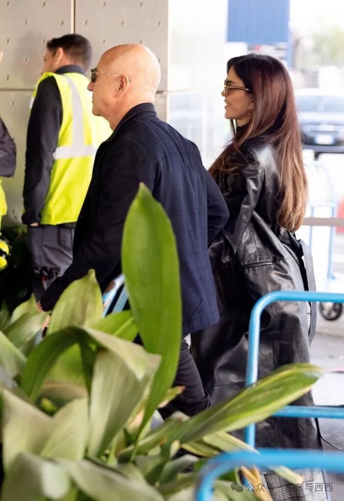 Jeff Bezos and Lauren Sánchez attend a wedding fitting at Dolce & Gabbana in Italy on Sunday.