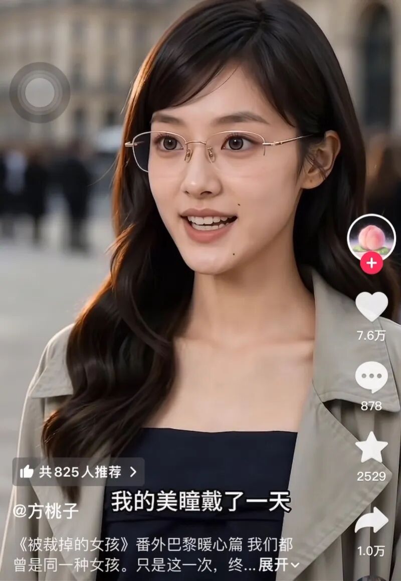 AI女主角代言广告视频,已下架!