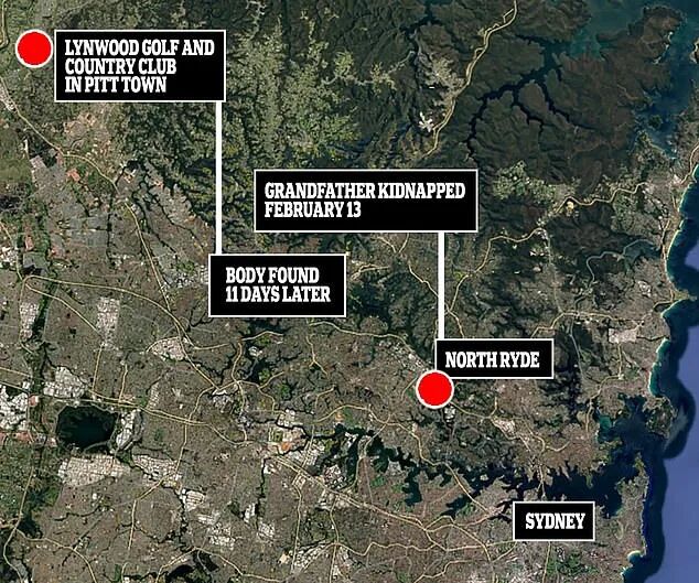 The body of Mr Baghsarian was found around 40km away from his home where he was taken