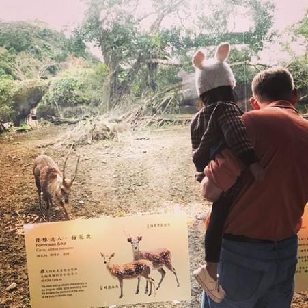 xiaozhouzhou in the zoo