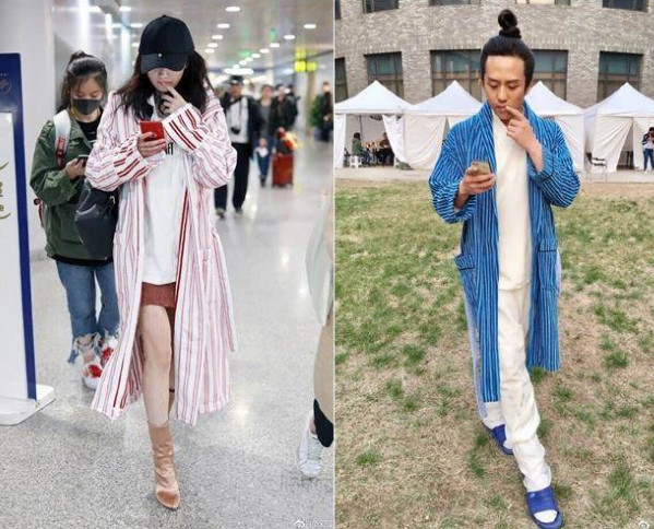 邓超杨幂撞衫 女方放话：谁丑谁尴尬！